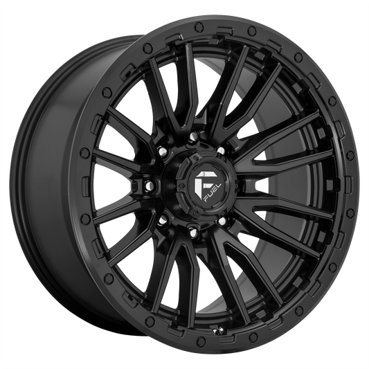 REBEL 22x10 8x165.10 MATTE BLACK (-18 mm) - Tires and Engine Performance