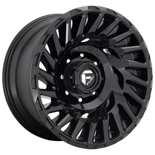 CYCLONE 18x9 5x127.00 GLOSS BLACK (-12 mm) - Tires and Engine Performance
