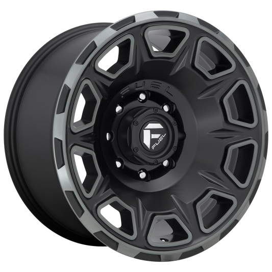 VENGEANCE 17x9 6x139.70 MATTE BLACK DOUBLE DARK TINT (-12 mm) - Tires and Engine Performance