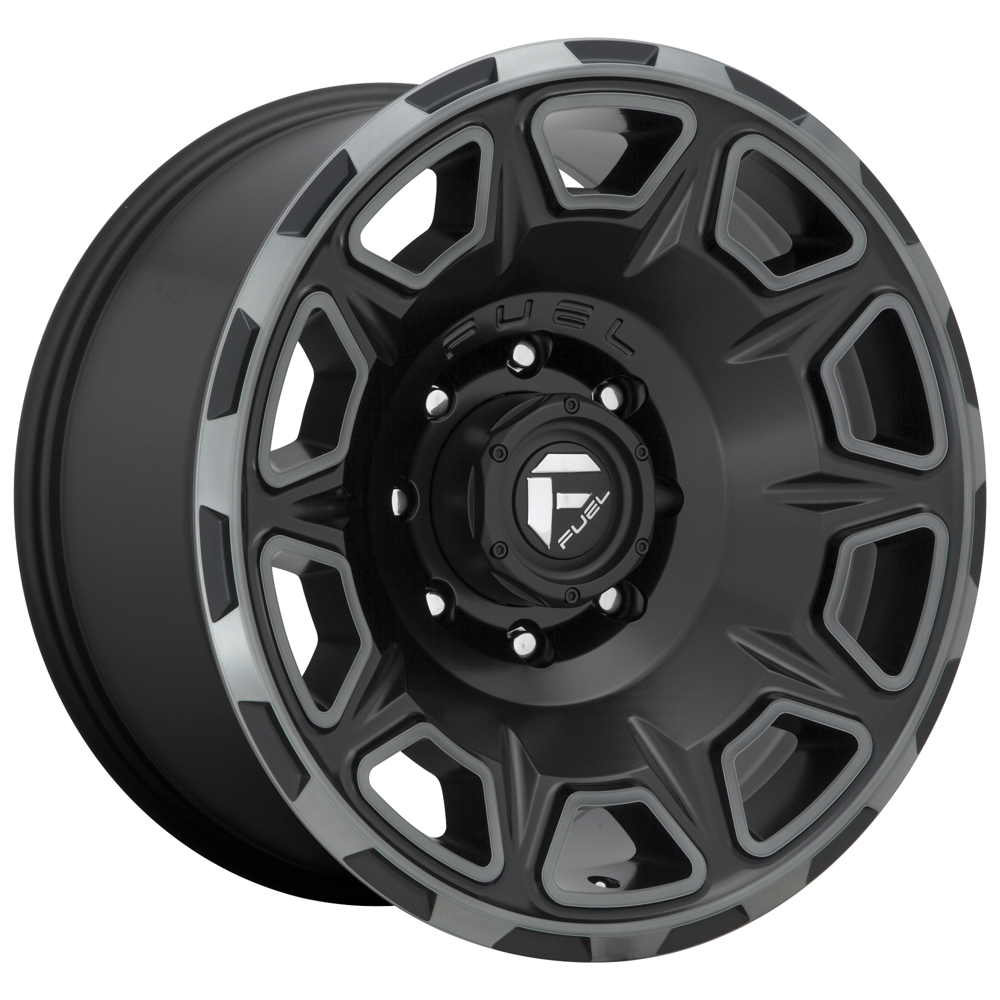 VENGEANCE 20x10 5x127.00 MATTE BLACK DOUBLE DARK TINT (-18 mm) - Tires and Engine Performance