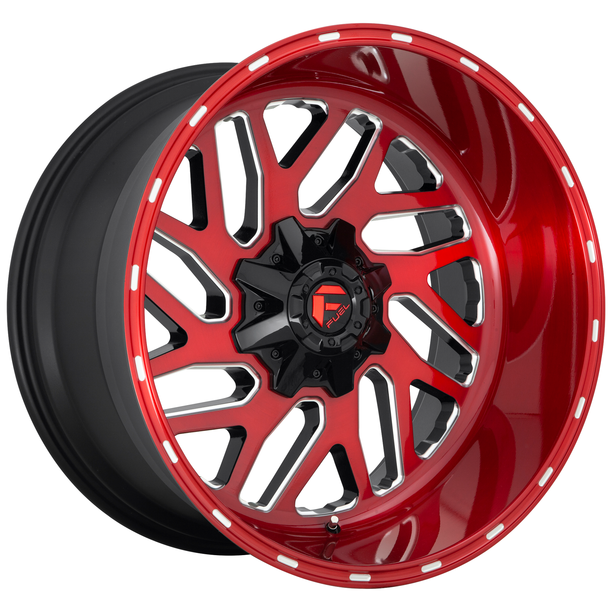 TRITON 20x10 8x170.00 CANDY RED MILLED (-18 mm) - Tires and Engine Performance