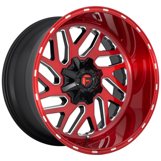 TRITON 20x10 8x170.00 CANDY RED MILLED (-18 mm) - Tires and Engine Performance