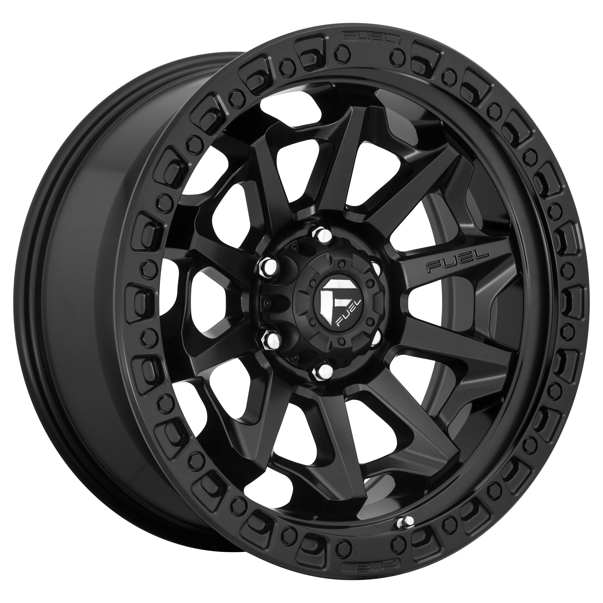 COVERT 17x9 6x139.70 MATTE BLACK (1 mm) - Tires and Engine Performance