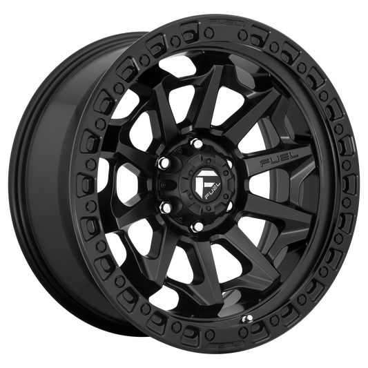COVERT 17x9 6x139.70 MATTE BLACK (-12 mm) - Tires and Engine Performance