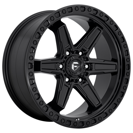 KICKER 17x9 6x139.70 MATTE BLACK (1 mm) - Tires and Engine Performance