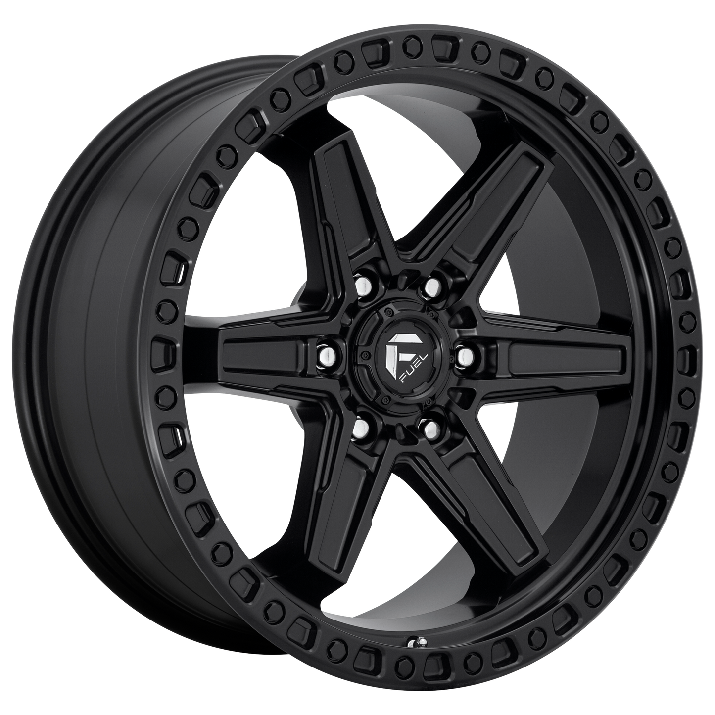 KICKER 17x9 6x139.70 MATTE BLACK (-12 mm) - Tires and Engine Performance
