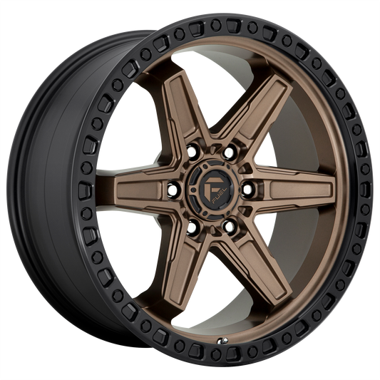 KICKER 17x9 6x139.70 MATTE BRONZE BLACK BEAD RING (-12 mm) - Tires and Engine Performance