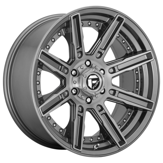 ROGUE PLATINUM 20x10 6x135.00 BRUSHED GUN METAL TINTED CLEAR (-18 mm) - Tires and Engine Performance
