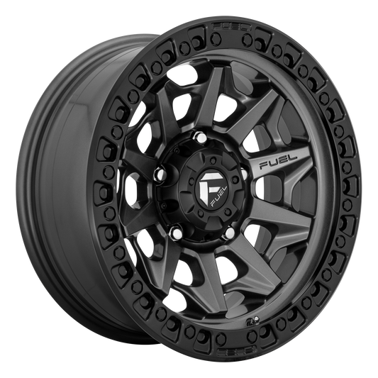 COVERT 18x9 5x150.00 MATTE GUN METAL BLACK BEAD RING (20 mm) - Tires and Engine Performance