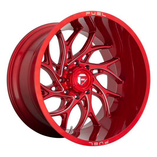 RUNNER 22x12 5x127.00 CANDY RED MILLED (-44 mm) - Tires and Engine Performance