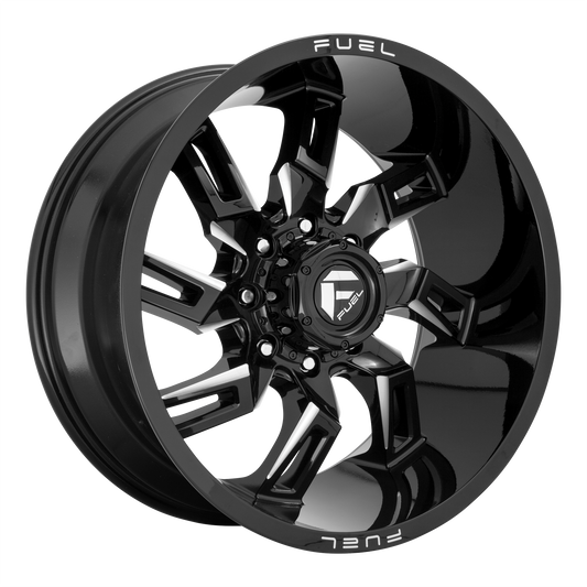 LOCKDOWN 22x10 8x180.00 GLOSS BLACK MILLED (-18 mm) - Tires and Engine Performance