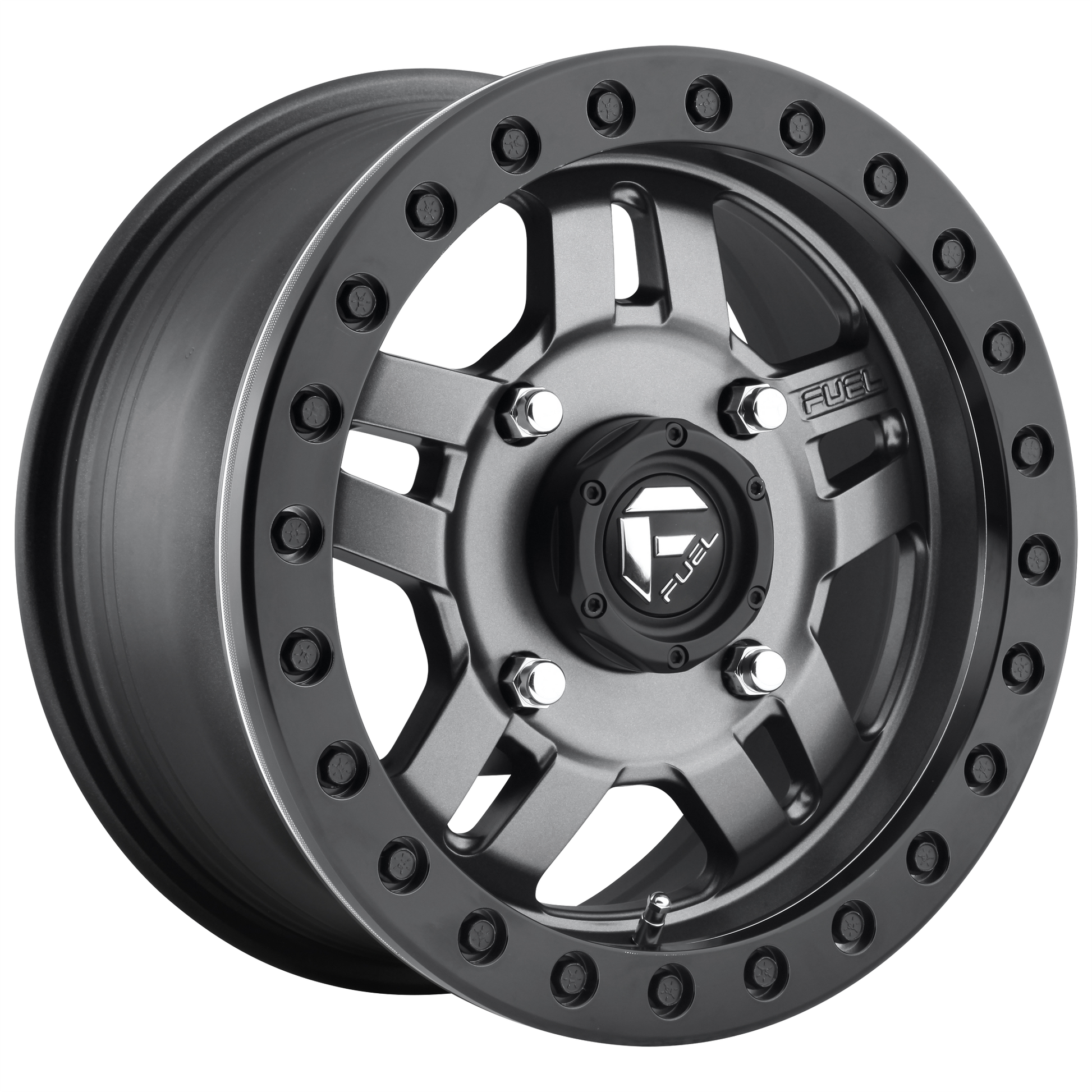 ANZA BL - OFF ROAD ONLY 15x7 4x137.00 MATTE GUN METAL (38 mm) - Tires and Engine Performance