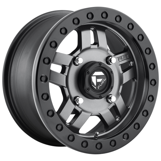 ANZA BL - OFF ROAD ONLY 15x7 4x137.00 MATTE GUN METAL (13 mm) - Tires and Engine Performance