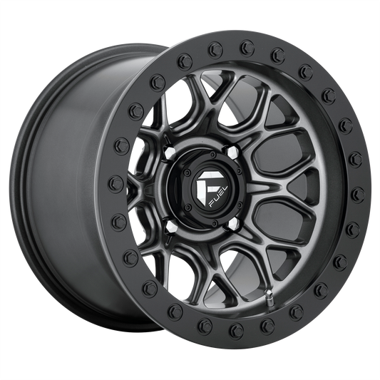 TECH BL - OFF ROAD ONLY 15x7 4x156.00 MATTE GUN METAL BLACK BEAD RING (38 mm) - Tires and Engine Performance