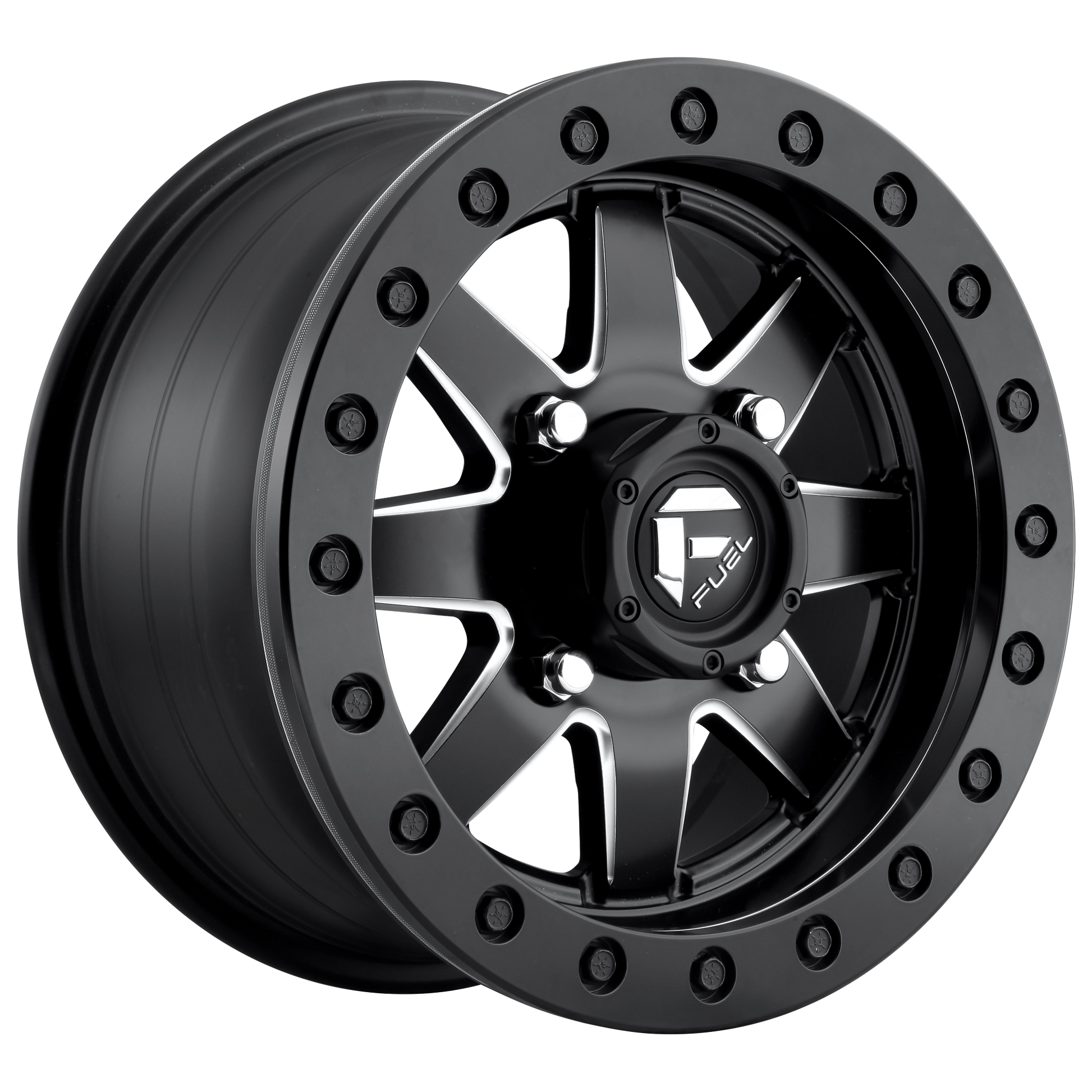 MAVERICK BL - OFF ROAD ONLY 15x7 4x156.00 MATTE BLACK MILLED (38 mm) - Tires and Engine Performance