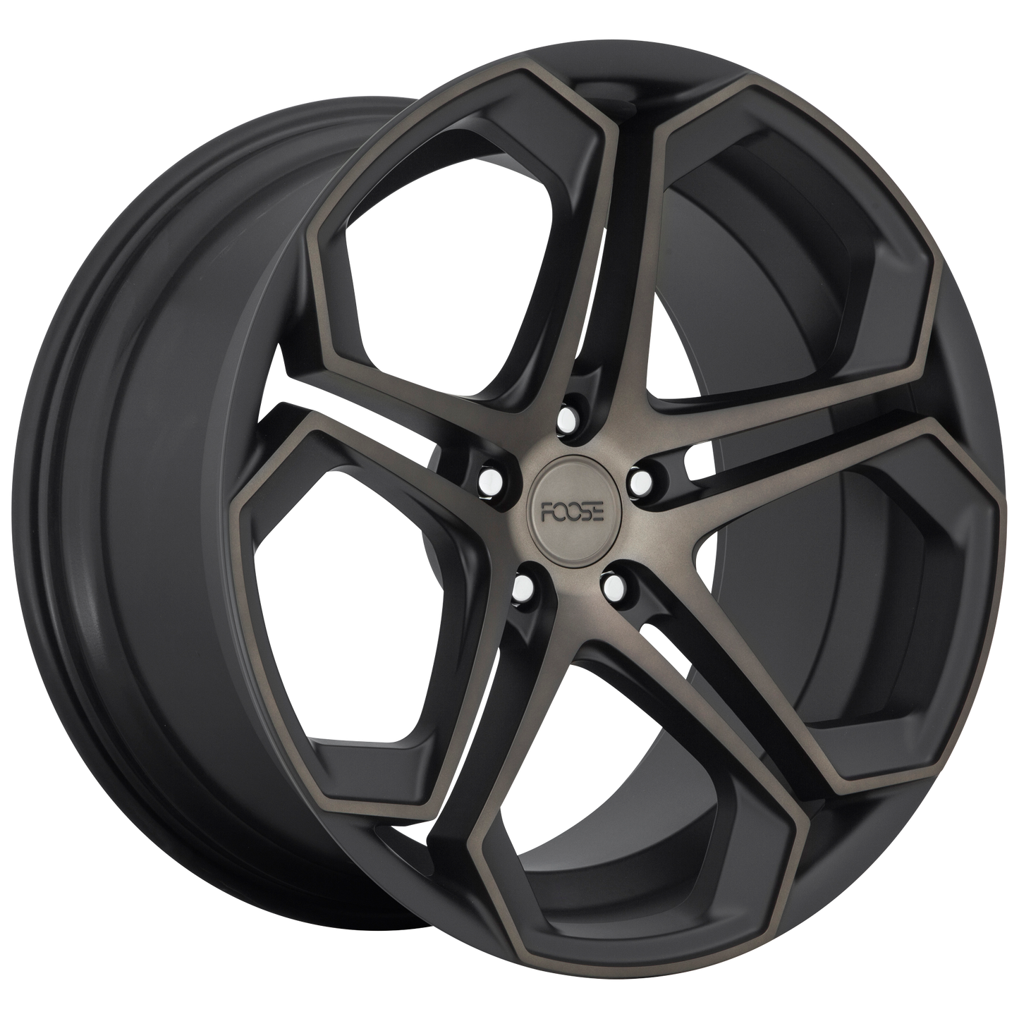 IMPALA 20x9 5x108.00 MATTE MACHINED DOUBLE DARK TINT (38 mm) - Tires and Engine Performance