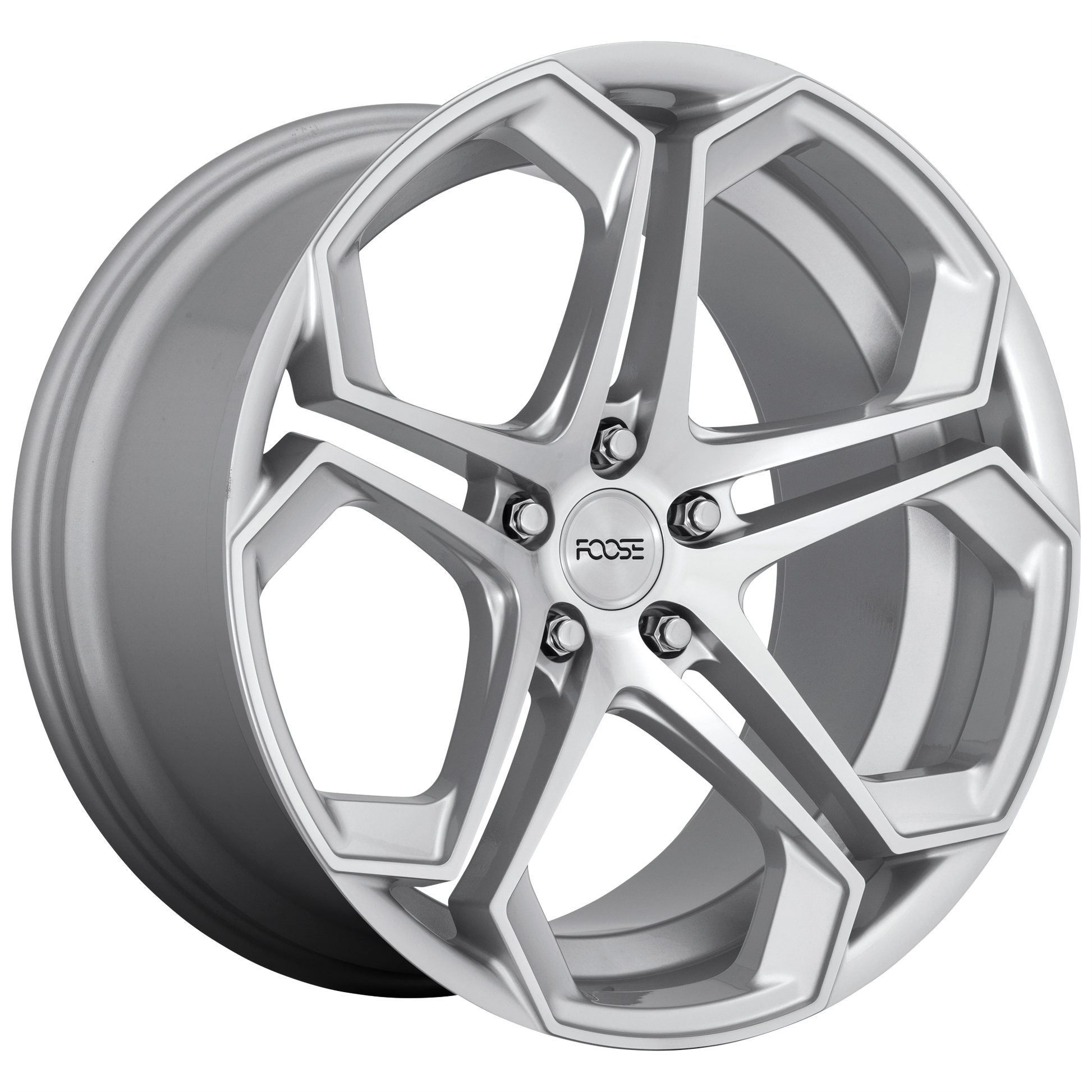 IMPALA 20x10.5 5x120.00 GLOSS SILVER MACHINED (40 mm) - Tires and Engine Performance