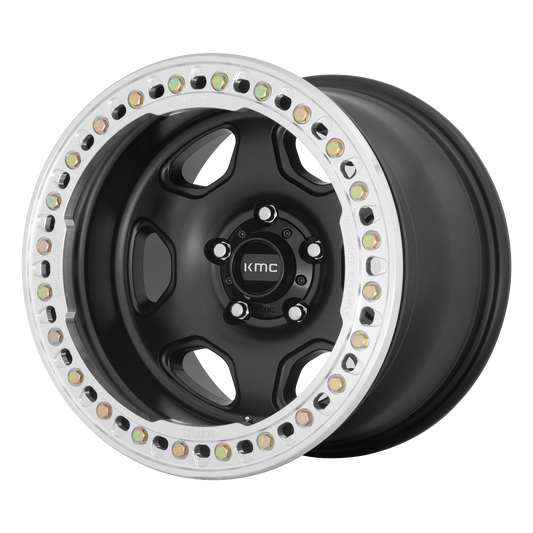 HEX 17x9 8x165.10 SATIN BLACK (-38 mm) - Tires and Engine Performance