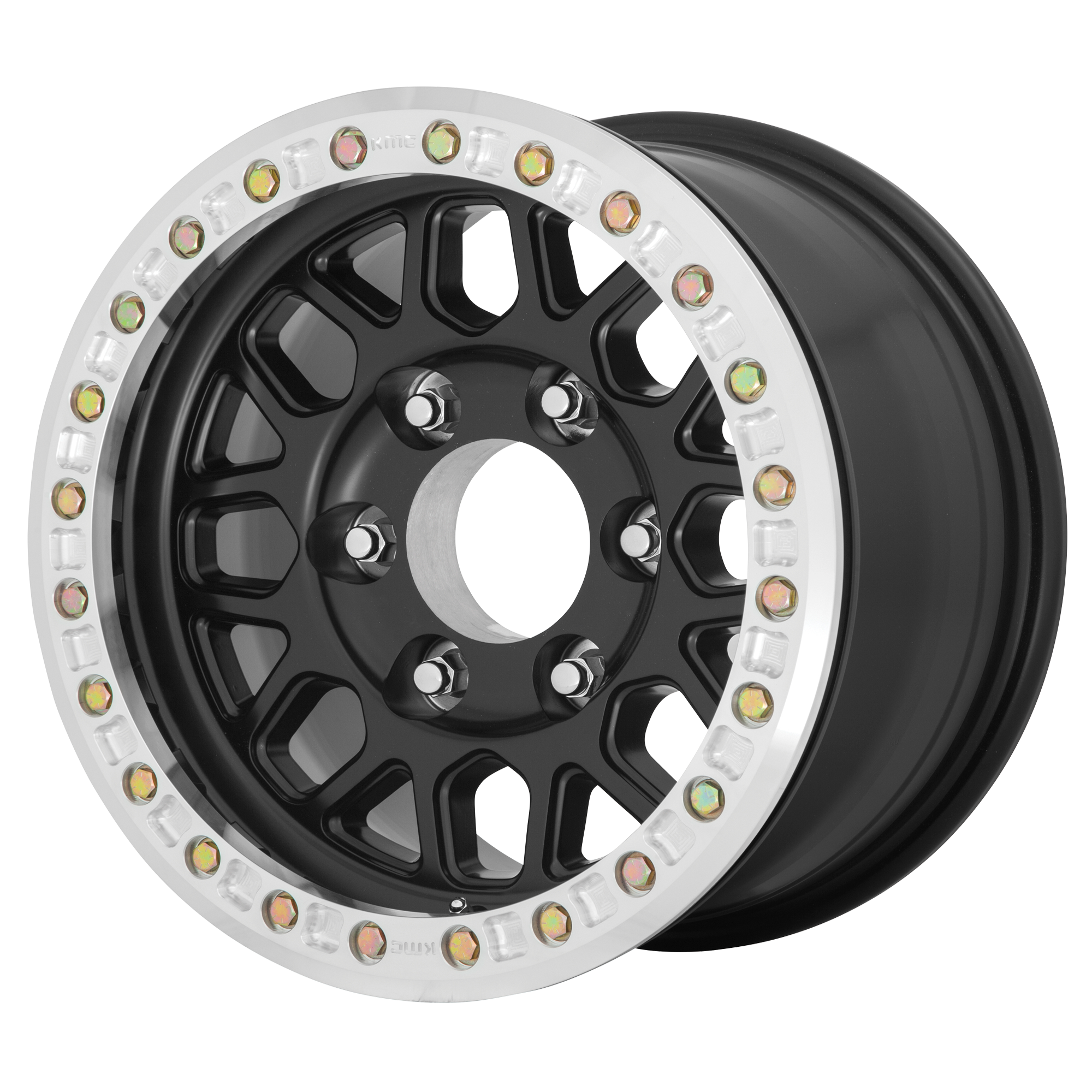 GRENADE DESERT 17x8.5 6x139.70 SATIN BLACK (0 mm) - Tires and Engine Performance