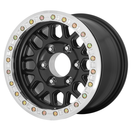 GRENADE DESERT 17x8.5 Blank SATIN BLACK (0 mm) - Tires and Engine Performance