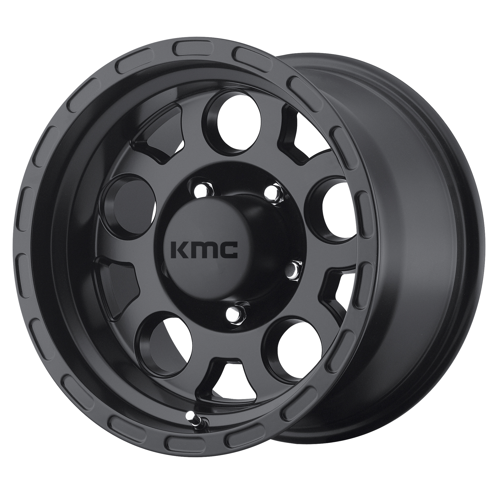 ENDURO 15x9 5x139.70 MATTE BLACK (-12 mm) - Tires and Engine Performance