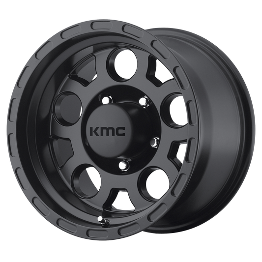 ENDURO 15x9 5x139.70 MATTE BLACK (-12 mm) - Tires and Engine Performance