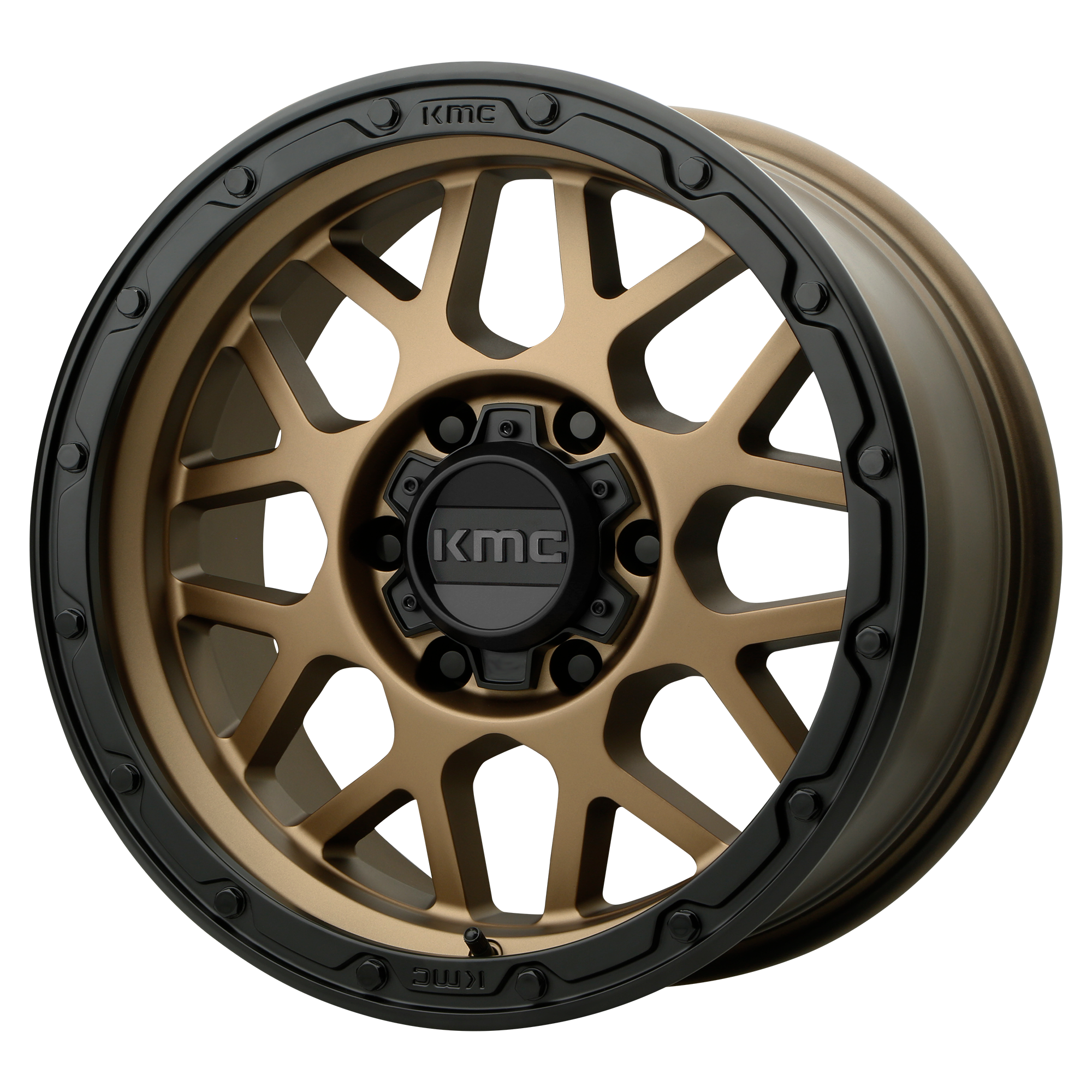 GRENADE OFF-ROAD 17x8.5 8x165.10 MATTE BRONZE W/ MATTE BLACK LIP (0 mm) - Tires and Engine Performance