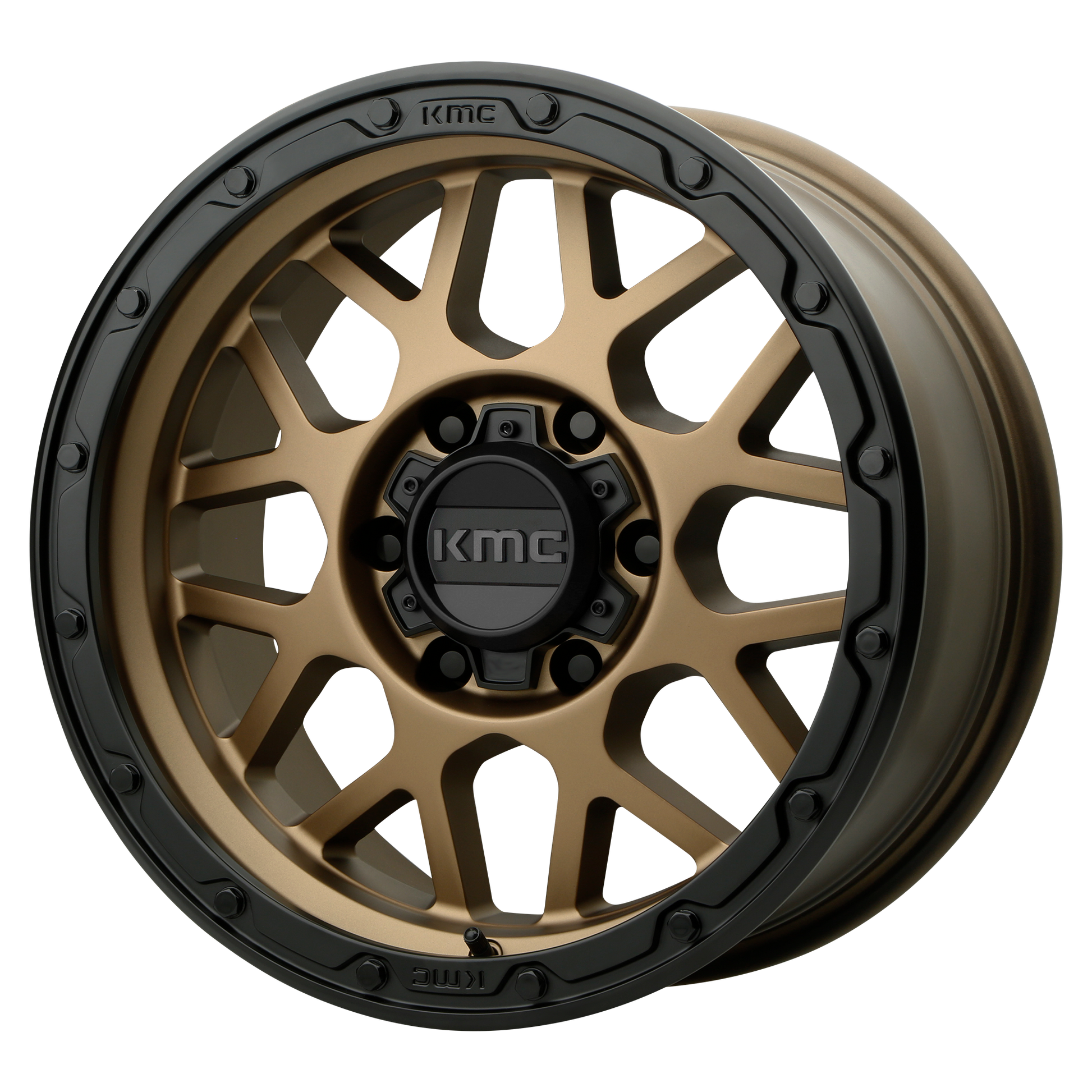 GRENADE OFF-ROAD 17x8.5 6x135.00 MATTE BRONZE W/ MATTE BLACK LIP (0 mm) - Tires and Engine Performance
