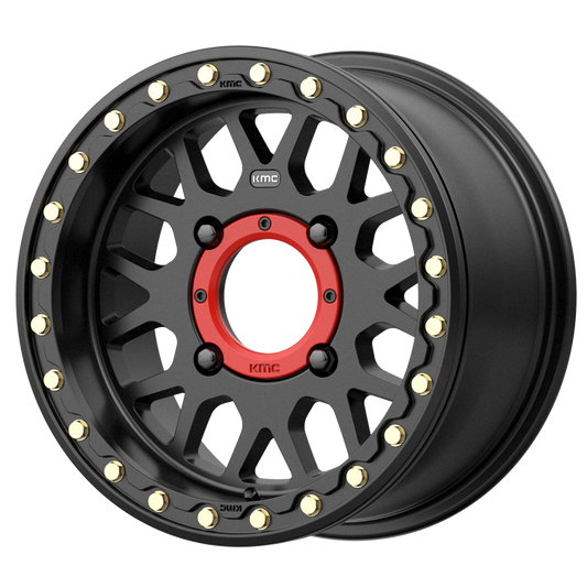 GRENADE BEADLOCK 14x7 4x137.00 SATIN BLACK (38 mm) - Tires and Engine Performance
