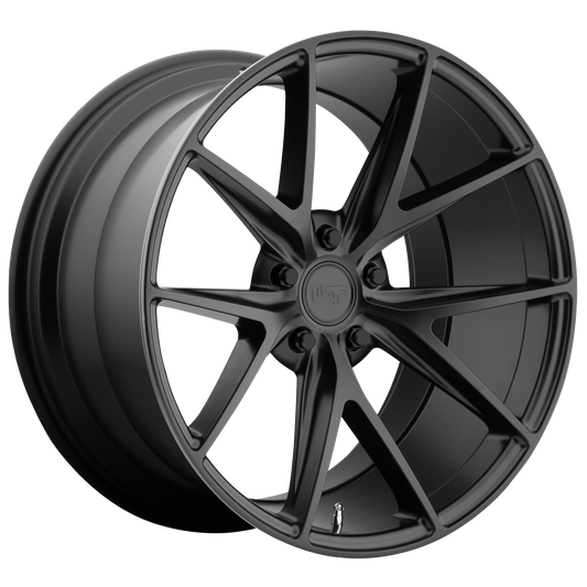 MISANO 22x9 5x120.00 MATTE BLACK (25 mm) - Tires and Engine Performance