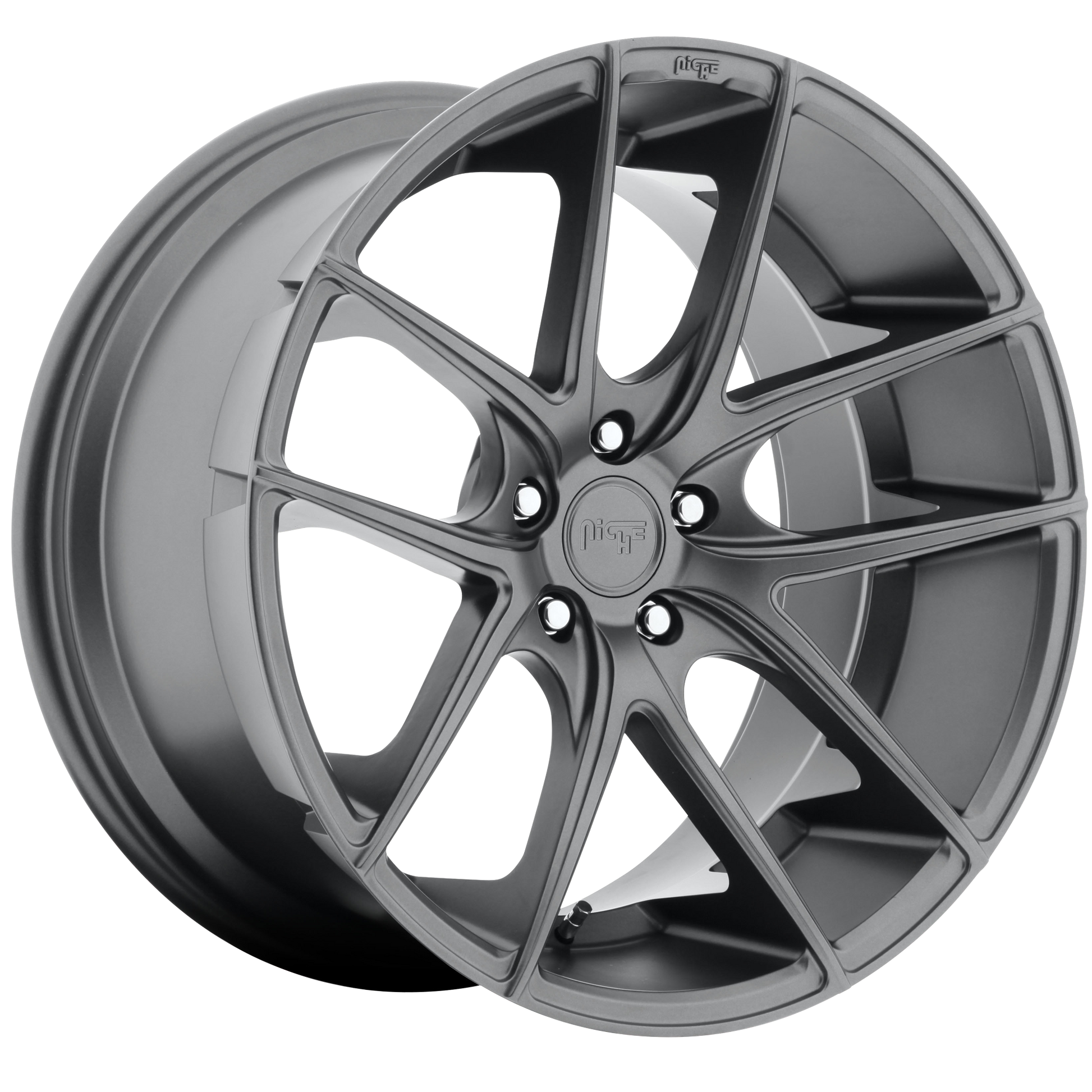 TARGA 19x8.5 5x112.00 MATTE GUN METAL (42 mm) - Tires and Engine Performance