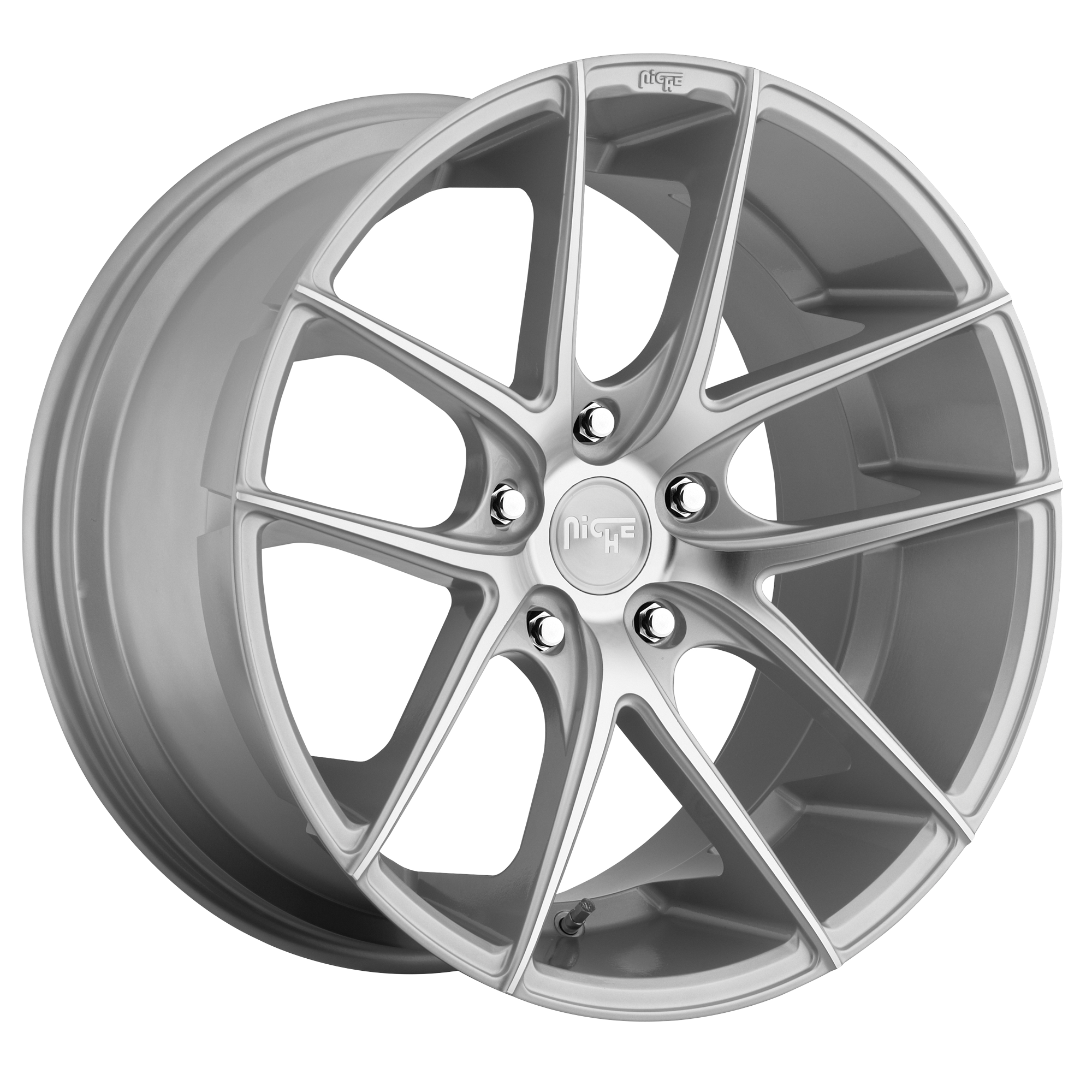 TARGA 20x8.5 5x108.00 GLOSS SILVER MACHINED (40 mm) - Tires and Engine Performance