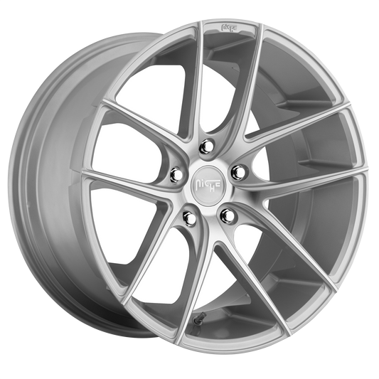 TARGA 20x8.5 5x108.00 GLOSS SILVER MACHINED (40 mm) - Tires and Engine Performance