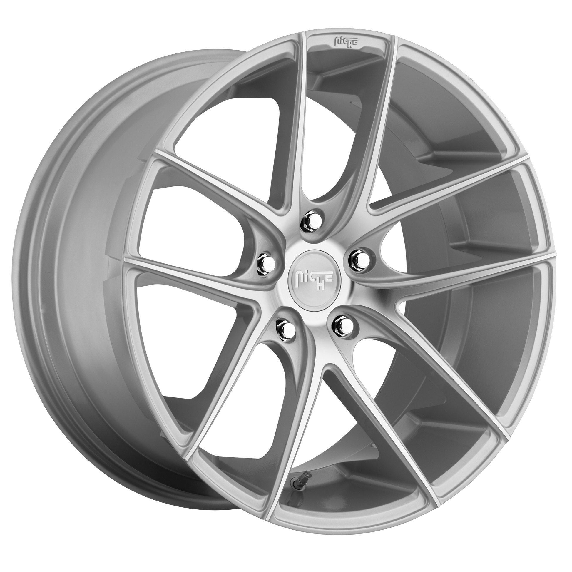 TARGA 20x8.5 5x120.00 GLOSS SILVER MACHINED (35 mm) - Tires and Engine Performance