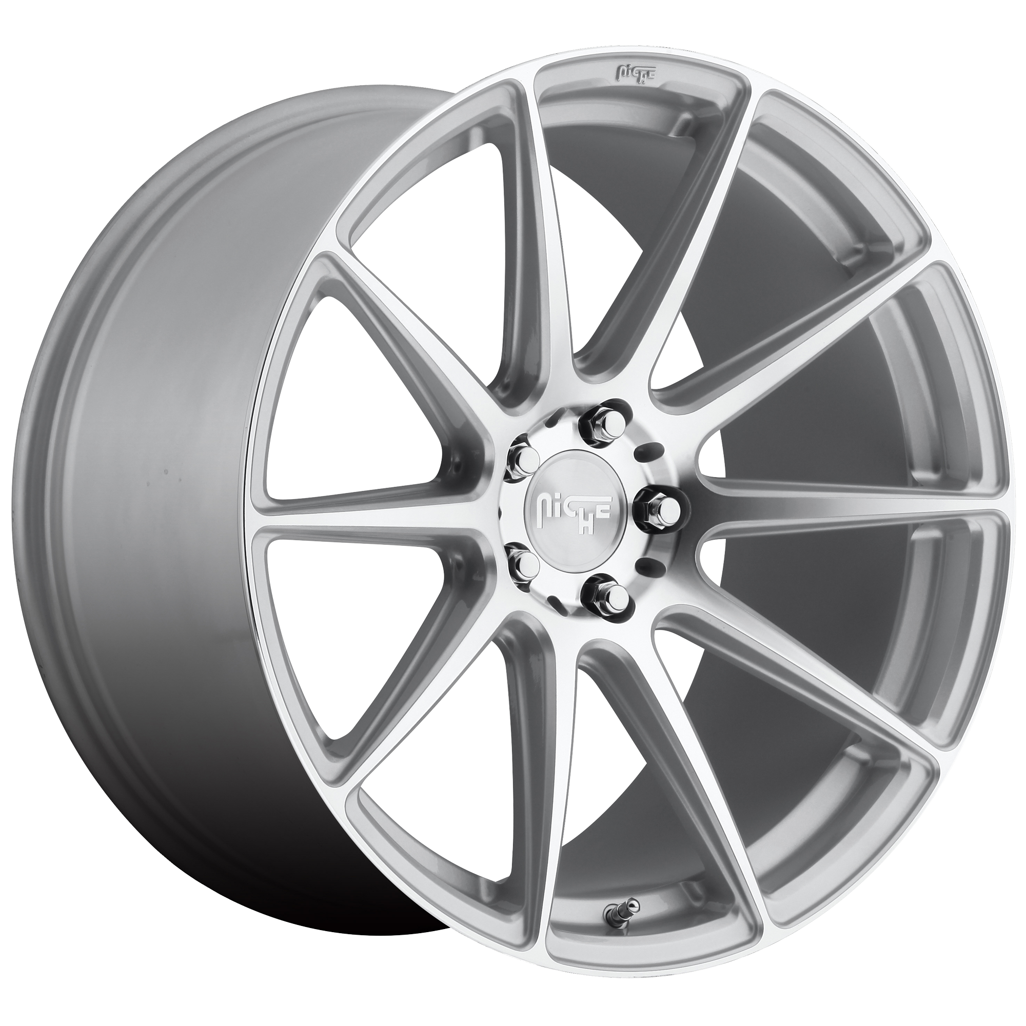 ESSEN 20x9 5x114.30 GLOSS SILVER MACHINED (35 mm) - Tires and Engine Performance