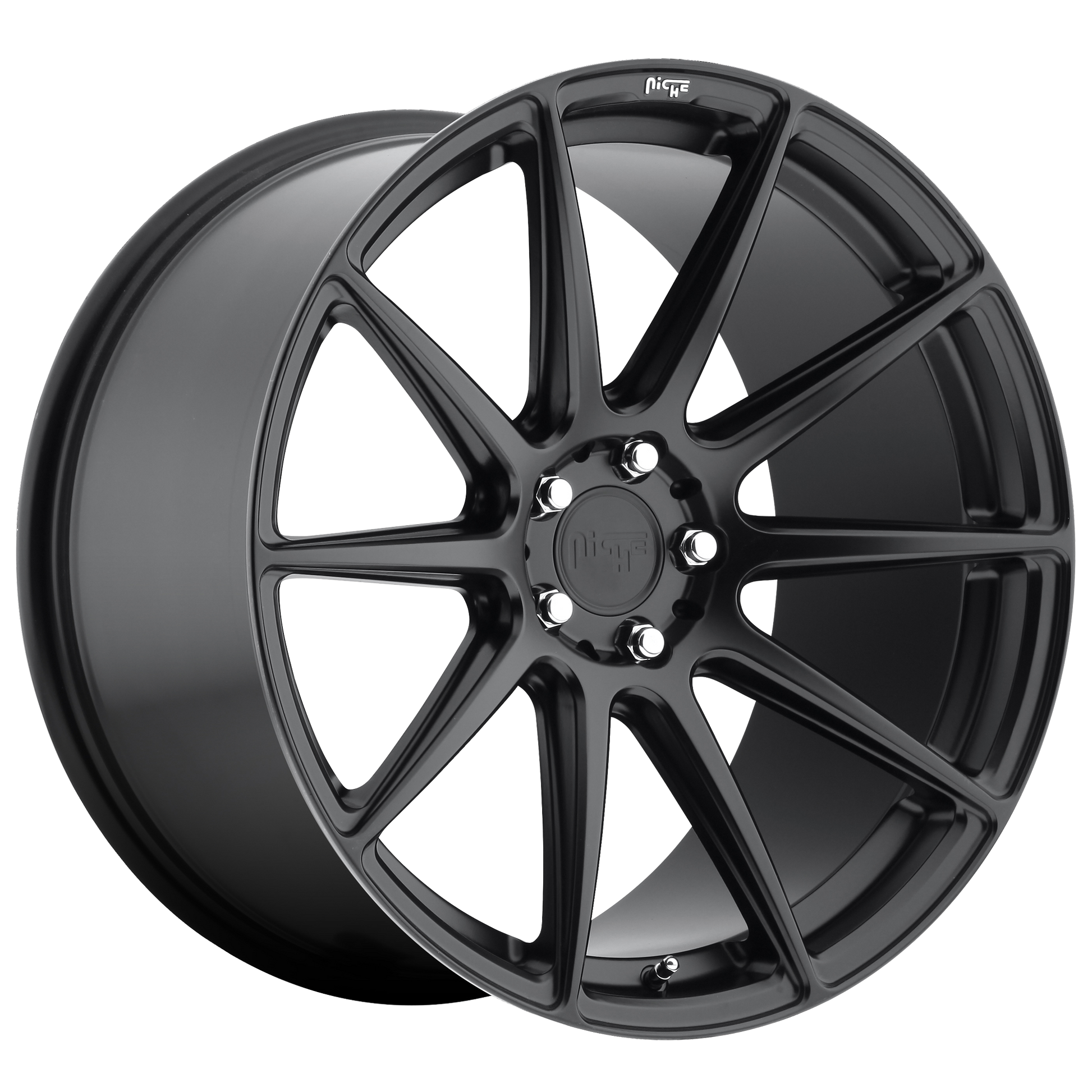 ESSEN 20x9 5x114.30 MATTE BLACK (35 mm) - Tires and Engine Performance