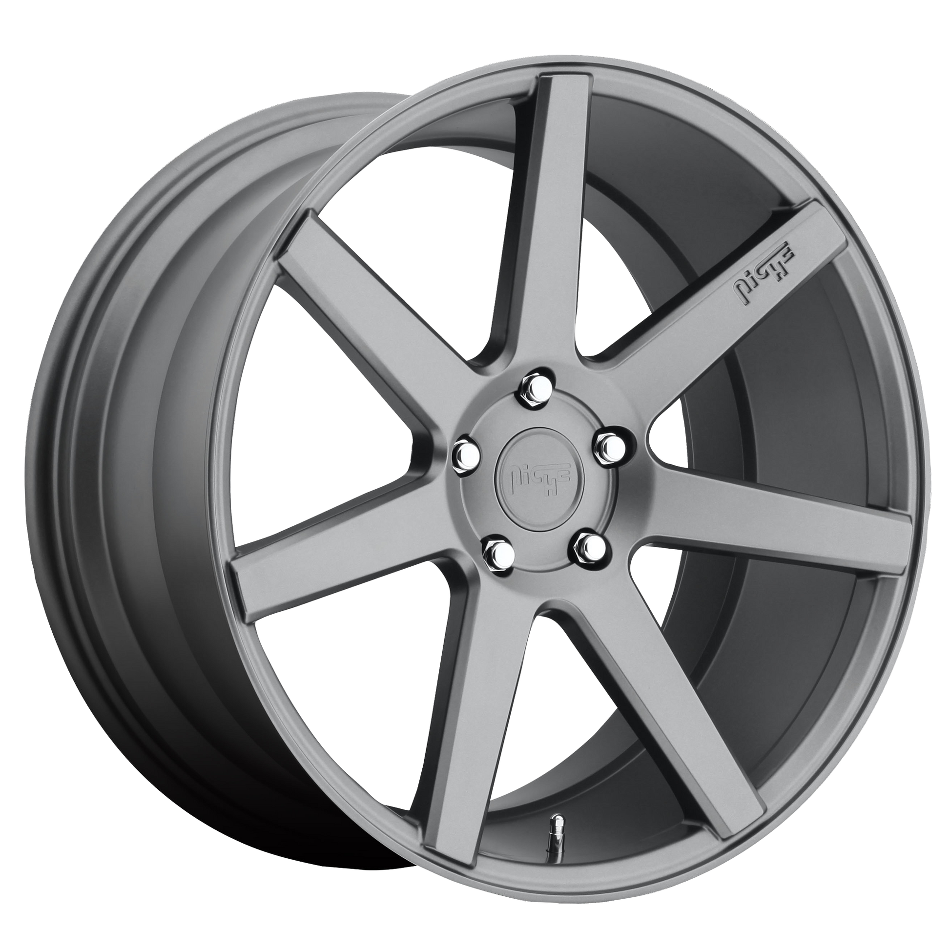 VERONA 20x9 5x114.30 MATTE GUN METAL (35 mm) - Tires and Engine Performance