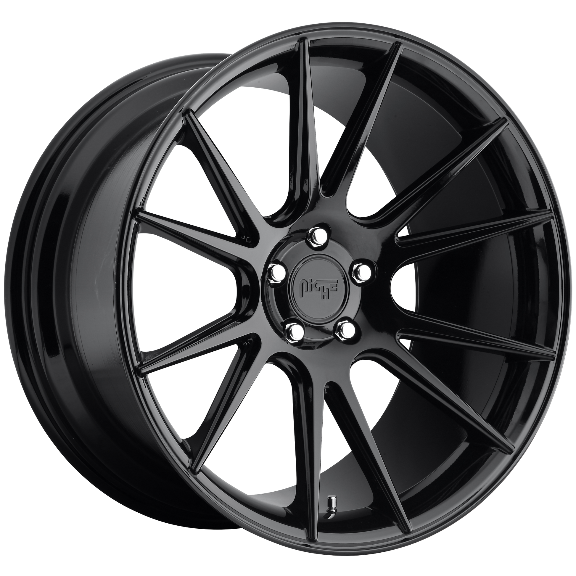 VICENZA 20x9 5x112.00 GLOSS BLACK (38 mm) - Tires and Engine Performance