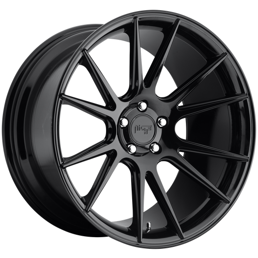 VICENZA 20x9 5x112.00 GLOSS BLACK (38 mm) - Tires and Engine Performance