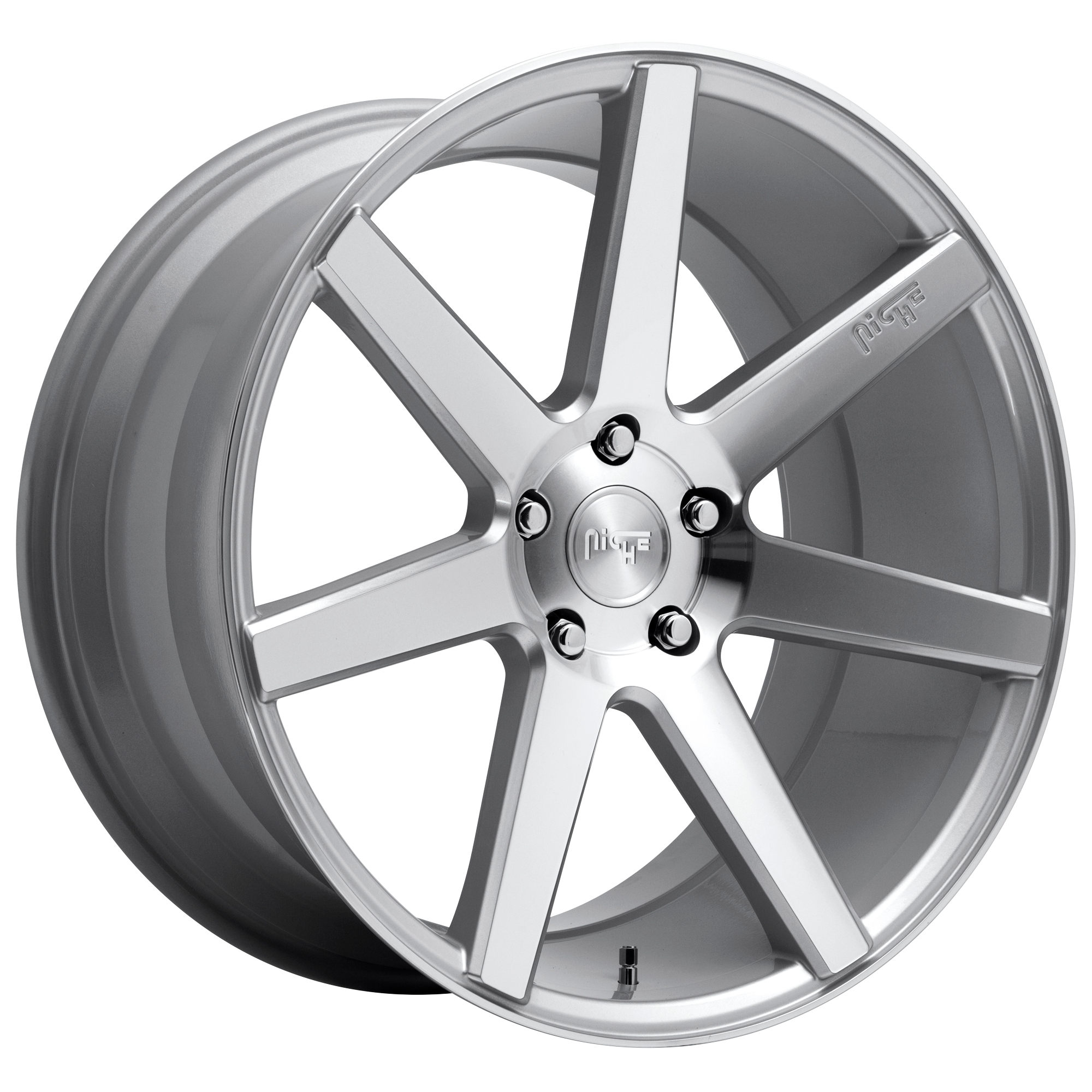 VERONA 19x8.5 5x112.00 GLOSS SILVER MACHINED (34 mm) - Tires and Engine Performance