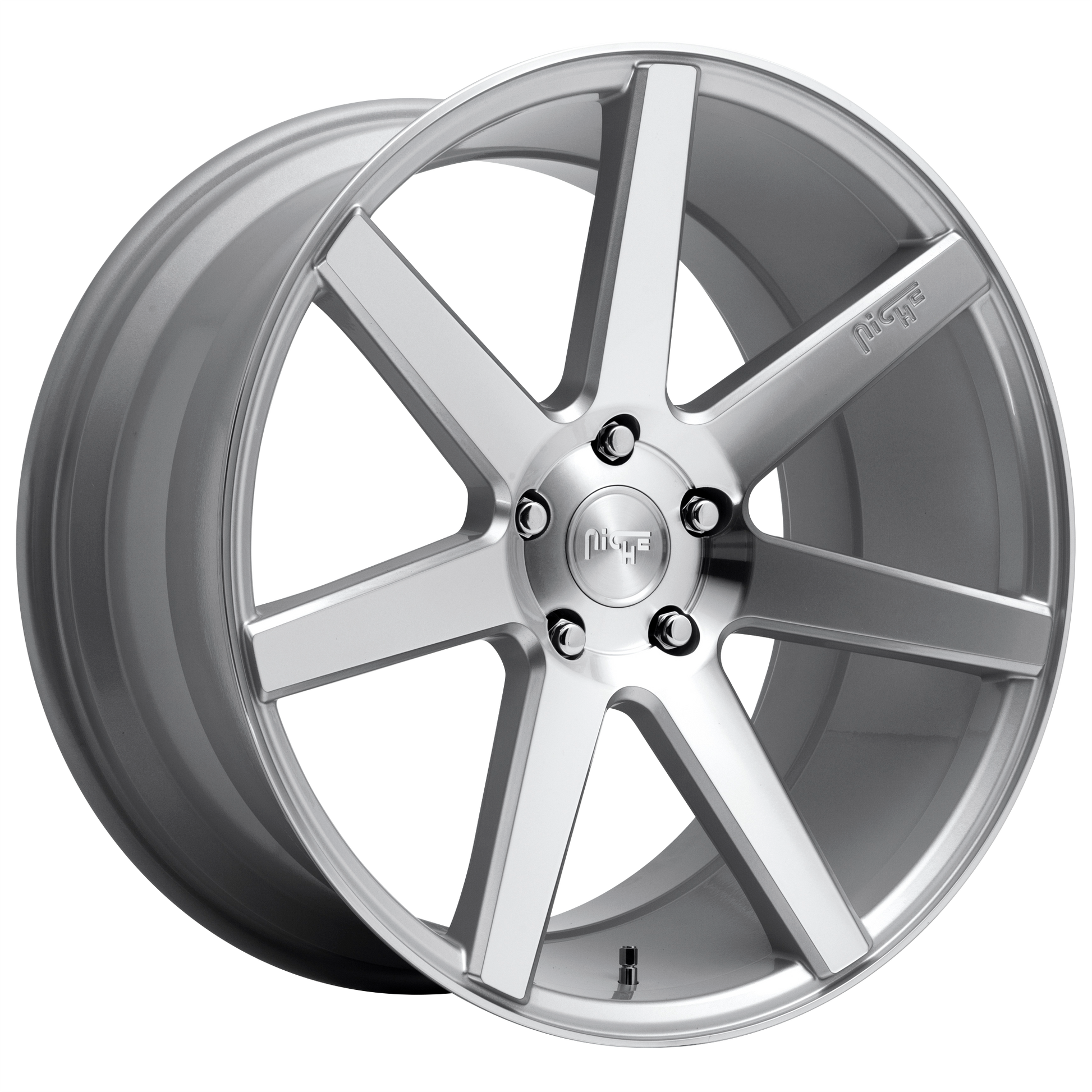 VERONA 20x9 5x120.00 GLOSS SILVER MACHINED (35 mm) - Tires and Engine Performance