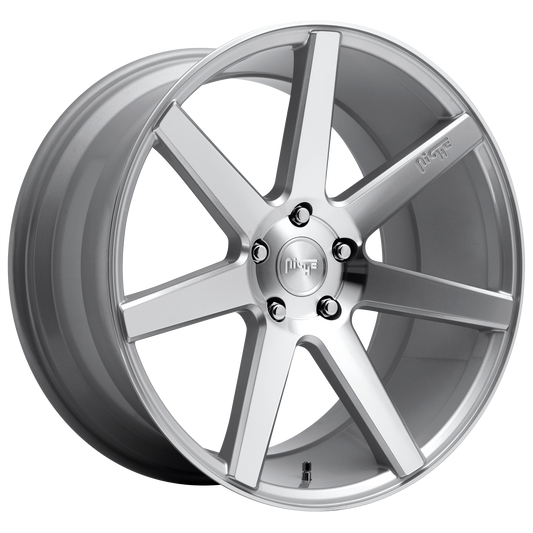 VERONA 20x10.5 5x114.30 GLOSS SILVER MACHINED (30 mm) - Tires and Engine Performance
