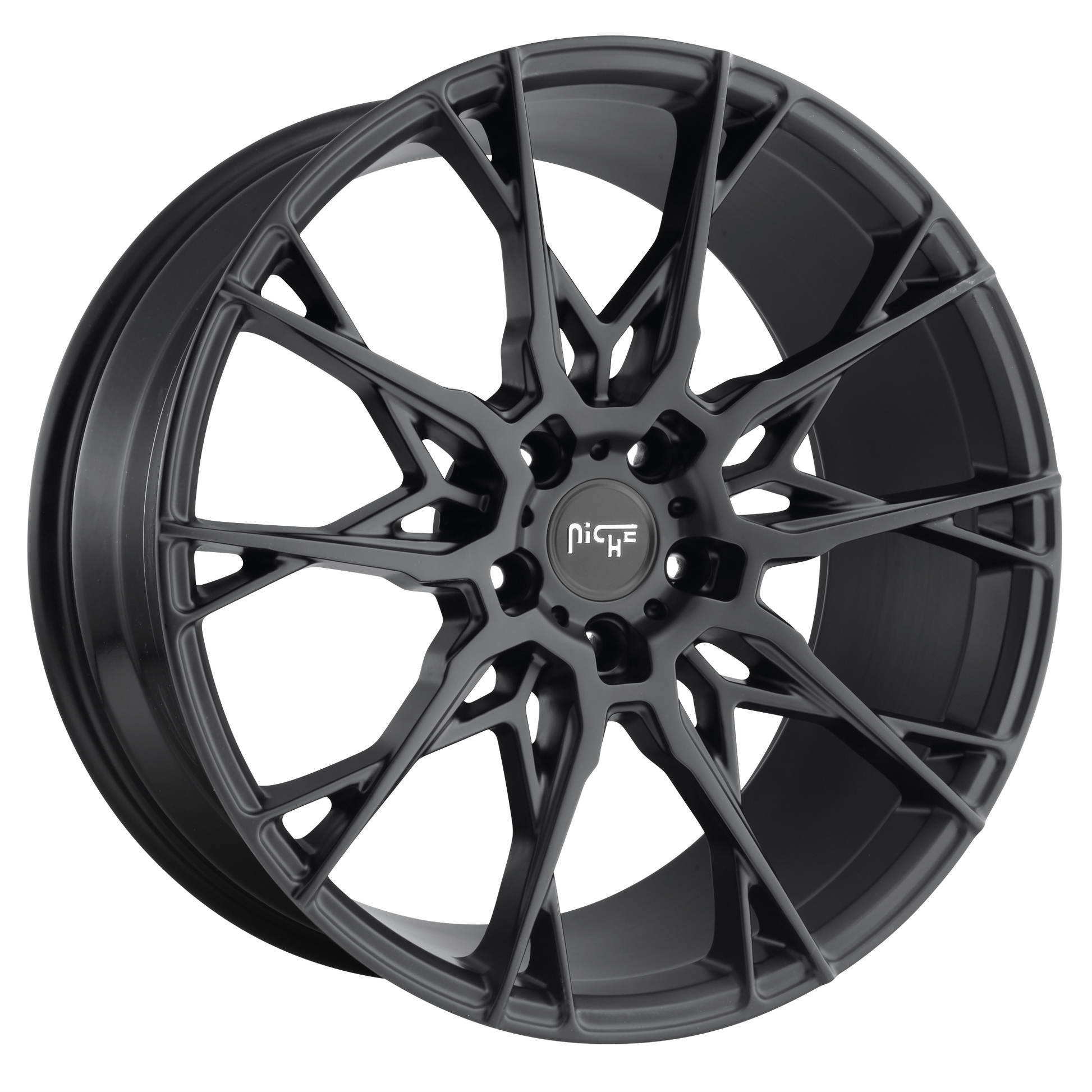 STACCATO 19x8.5 5x112.00 MATTE BLACK (35 mm) - Tires and Engine Performance