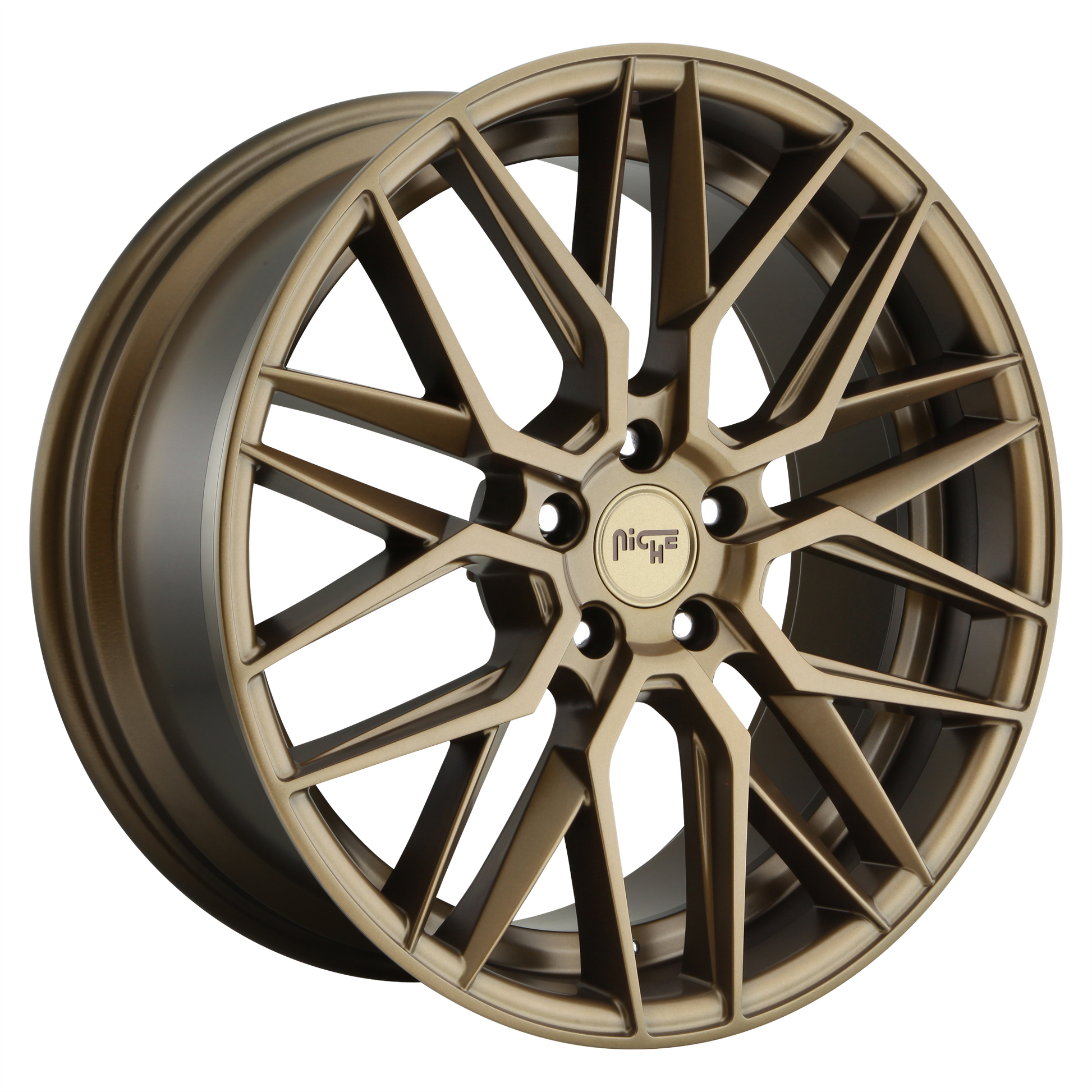 GAMMA 19x8.5 5x114.30 MATTE BRONZE (35 mm) - Tires and Engine Performance