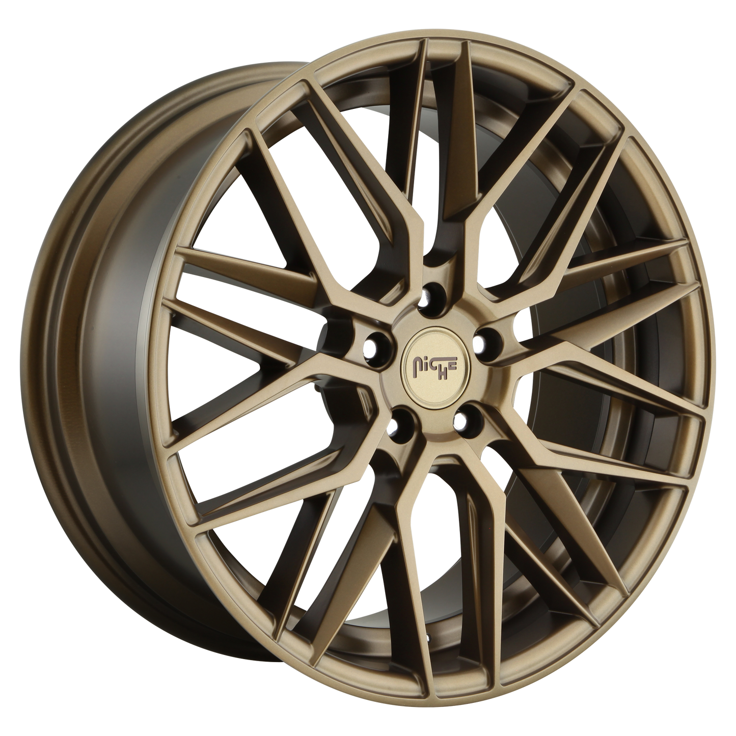 GAMMA 19x9.5 5x120.00 MATTE BRONZE (40 mm) - Tires and Engine Performance