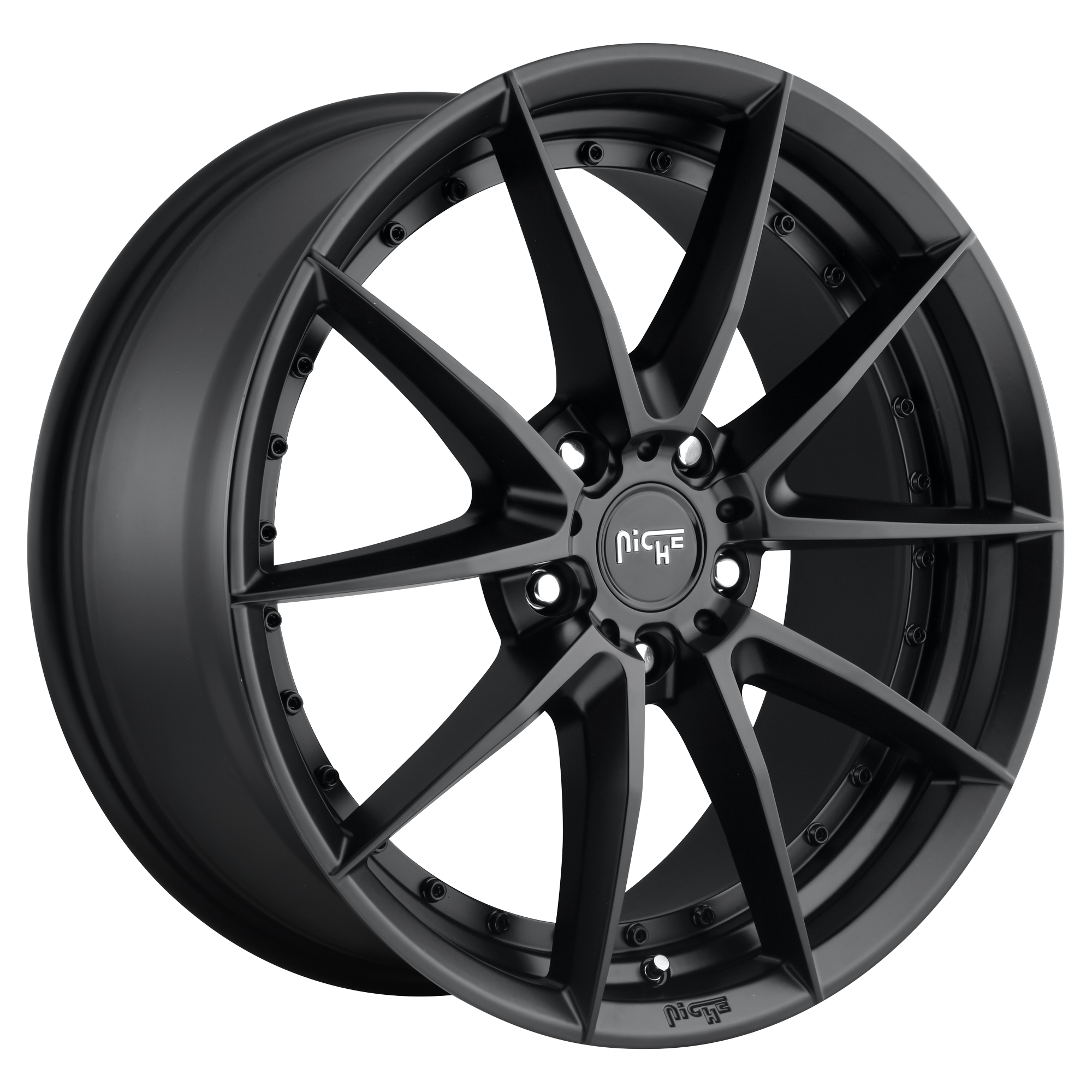 SECTOR 19x8.5 5x112.00 MATTE BLACK (42 mm) - Tires and Engine Performance