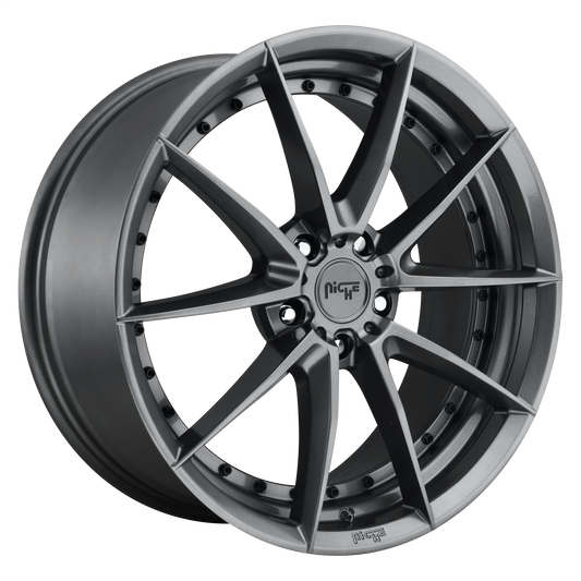 SECTOR 20x9 5x112.00 GLOSS ANTHRACITE (38 mm) - Tires and Engine Performance