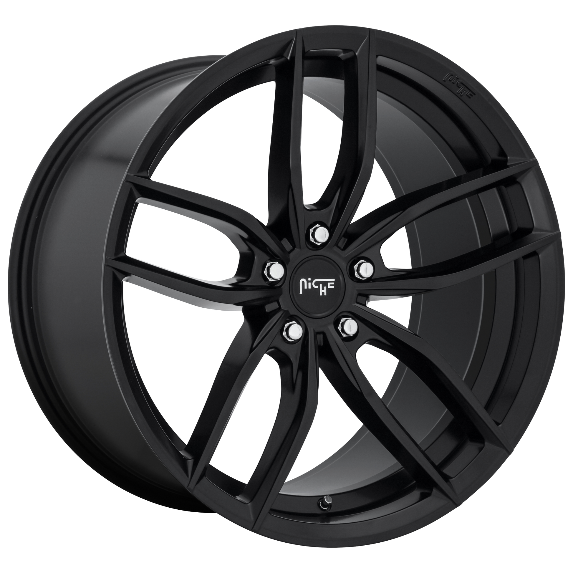 VOSSO 20x9 5x120.00 MATTE BLACK (35 mm) - Tires and Engine Performance