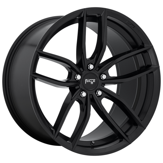 VOSSO 20x9 5x120.00 MATTE BLACK (35 mm) - Tires and Engine Performance