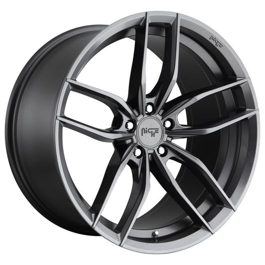 VOSSO 19x9.5 5x112.00 MATTE ANTHRACITE (38 mm) - Tires and Engine Performance